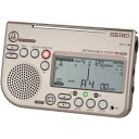 ■SEIKO セイコー【デジタル メトロノーム チューナー 基準音発振】楽器 練習 大音量 小型 軽量 コンパクト 省エネ 部活 吹奏楽 演奏 ギフト ゴールド STH200K 後払不可 【楽ギフ_包装選択】 NMG