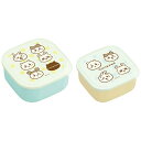 ちいかわ【シール容器 2個セット】550ml 360ml 抗菌 日本製 入れ子式 コンパクト キャラクター お弁当箱 保存容器 フードコンテナ ランチボックス ...