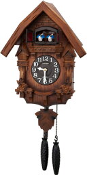 ■RHYTHM リズム時計木製鳩時計 掛時計【カッコーテレスR】4MJ236RH06　【楽ギフ_包装選択】