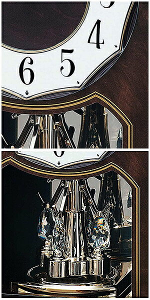 ■SEIKO セイコー【電波置時計】スタンダード 回転飾り 木枠 BY243B【楽ギフ_包装選択】 [2]