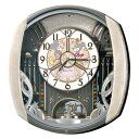 ■SEIKO ディズニータイム 掛け時計【ミッキー&フレンズ からくり電波時計】メロディ付き FW563A【楽ギフ_包装選択】