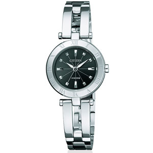 CITIZEN シチズン【wicca[ウィッカ]　ソーラーテック時計】レディースウォッチ ブラック *NA15-1571C　[代引不可]【楽ギフ_包装選択】