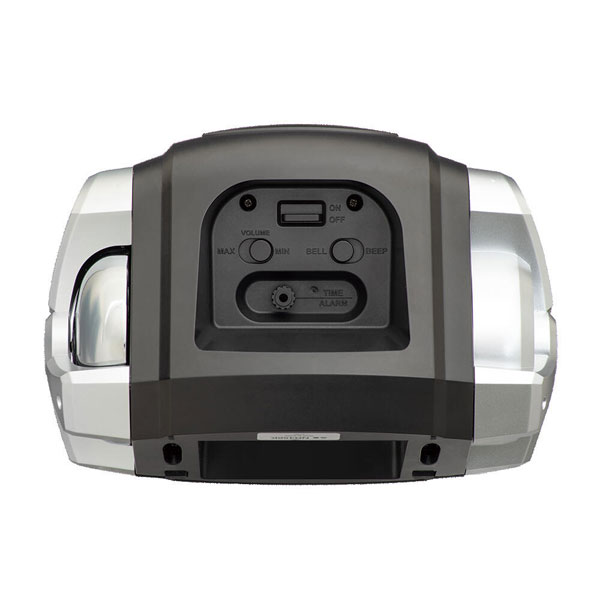 SEIKO セイコー【大音量目覚まし時計 ライデン RAIDEN】ピクシス アナログ クオーツ 電子音 ベル音 スイープ秒針 連続秒針 ライト付き メカニカル 見やすい 寝室 新生活 入学 新社会人 就職 記念品 ギフト ブラック NR456K [後払不可]【楽ギフ_包装選択】. [2]