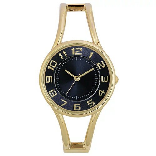 ●サンフレイム　J-AXIS　レディースウォッチ　腕時計ゴールドブラック　BL1168-GBK　