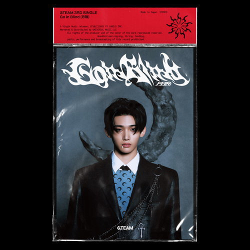 【オリコン加盟店】メンバーソロジャケット盤 - JO -[初回プレス]★シリアル入り応募抽選券封入★ビニールパッケージング仕様★PHOTO BOOK他封入■&TEAM CD【Go in Blind [月狼]】25/4/23発売【楽ギフ_包装選択】