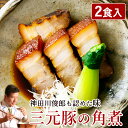 神田川俊郎も認めた味! ShiMiRu 三元豚の角煮 100g 2P 惣菜 無添加 レトルト おかず 和食 肉 お取り寄せ グルメ 常温 レンチン 高級 豚肉 煮物 おつまみ 手土産 化学調味料無添加 ごはん 食べ…