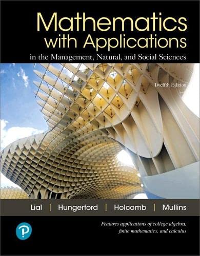 【中古】【未使用 未開封品】Mathematics with Applications and MyLab Math with Pearson eText -- 24-Month Access Card Package (Corequisite Course Solutions for Math