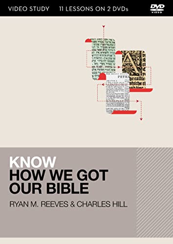 【中古】【未使用・未開封品】Know How We Got Our Bible Video Study: 13 Lessons on 2 Dvds