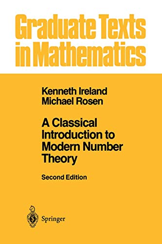 【中古】【未使用・未開封品】A Classical Introduction to Modern Number Theory (Graduate Texts in Mathematics, 84)【メーカー名】【メーカー型番】【ブランド名】Springer Pure Mathematics, Algebra, Number Theory, Amazon Student ポイント還元(洋書), Search Inside The Book, Amazonアプリキャンペーン対象商品(洋書), Springer, 【10%OFF以上も】Springer のおすすめのお買い得本, 洋書（アダルト除く） Ireland, Kenneth: Author; Rosen, Michael: Author【商品説明】A Classical Introduction to Modern Number Theory (Graduate Texts in Mathematics, 84)【注意】こちらは輸入品となります。当店では初期不良に限り、商品到着から7日間は返品を 受付けております。こちらは当店海外ショップで一般の方から買取した未使用・未開封品です。買取した為、中古扱いとしております。他モールとの併売品の為、完売の際はご連絡致しますのでご了承ください。ご注文からお届けまで1、ご注文⇒ご注文は24時間受け付けております。2、注文確認⇒ご注文後、当店から注文確認メールを送信します。3、当店海外倉庫から当店日本倉庫を経由しお届けしますので10〜30営業日程度でのお届けとなります。4、入金確認⇒前払い決済をご選択の場合、ご入金確認後、配送手配を致します。5、出荷⇒配送準備が整い次第、出荷致します。配送業者、追跡番号等の詳細をメール送信致します。6、到着⇒出荷後、1〜3日後に商品が到着します。　※離島、北海道、九州、沖縄は遅れる場合がございます。予めご了承下さい。お電話でのお問合せは少人数で運営の為受け付けておりませんので、メールにてお問合せお願い致します。営業時間　月〜金　10:00〜17:00お客様都合によるご注文後のキャンセル・返品はお受けしておりませんのでご了承下さい。