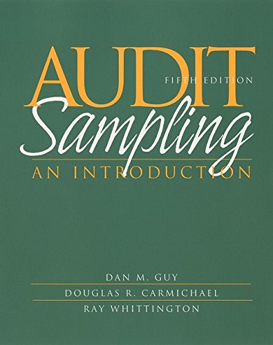 Audit Sampling 5e