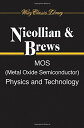 【中古】【未使用 未開封品】MOS (Metal Oxide Semiconductor) Physics and Technology (Wiley Classics Library)