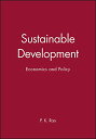 楽天AJIMURA-SHOP【中古】【未使用・未開封品】Sustainable Development: Economics and Policy