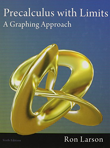 楽天AJIMURA-SHOP【中古】【未使用・未開封品】Precalculus with Limits: A Graphing Approach
