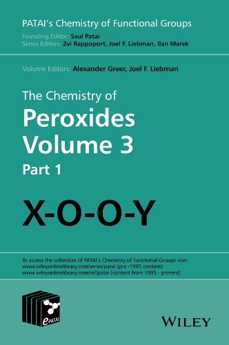 【中古】【未使用・未開封品】The Chemistry of Peroxides, Volume 3 (Patai's Chemistry of Functional Groups)