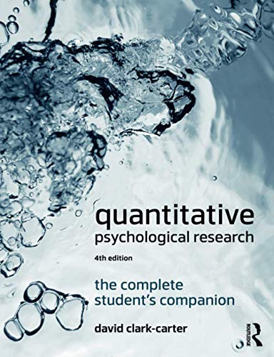 【中古】【未使用・未開封品】Quantitative Psychological Research: The Complete Student's Companion