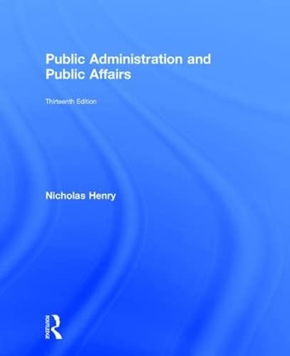 【中古】【未使用・未開封品】Public Administration and Public Affairs