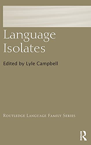 楽天AJIMURA-SHOP【中古】【未使用・未開封品】Language Isolates （Routledge Language Family Series）