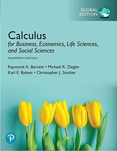 楽天AJIMURA-SHOP【中古】【未使用・未開封品】Calculus for Business, Economics, Life Sciences, and Social Sciences, Global Edition