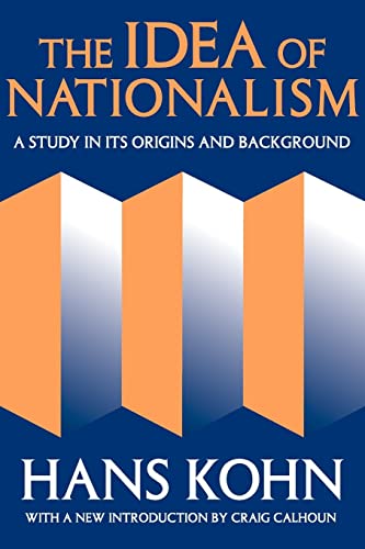 楽天AJIMURA-SHOP【中古】【未使用・未開封品】The Idea of Nationalism （Social Science Classics Series）