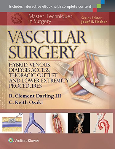 【中古】【未使用・未開封品】Master Techniques in Surgery: Vascular Surgery: Hybrid, Venous, Dialysis Access, Thoracic Outlet, and Lower Extremity Procedures