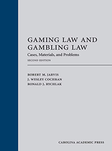 【中古】【未使用・未開封品】Gaming Law and Gambling Law: Cases, Materials, and Problems
