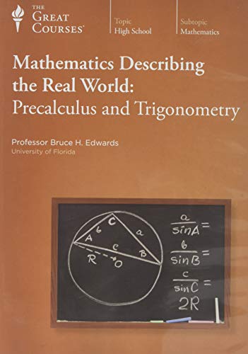 【中古】【未使用・未開封品】Mathematics Describing the Real World: Precalculus and Trigonommetry (Teaching Company) (Great Courses)