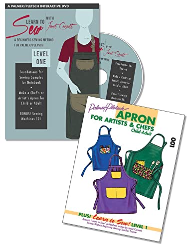 【中古】【未使用・未開封品】Learn to Sew With Janet Corzatt Level 1: A Beginners Sewing Method for Palmer/Pletsch - With Apron Pattern [DVD]