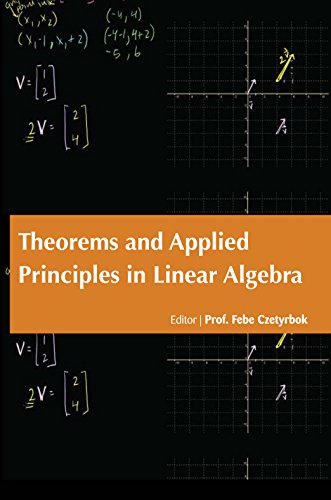 【中古】【未使用・未開封品】Theorems and Applied Principles In Linear Algebra