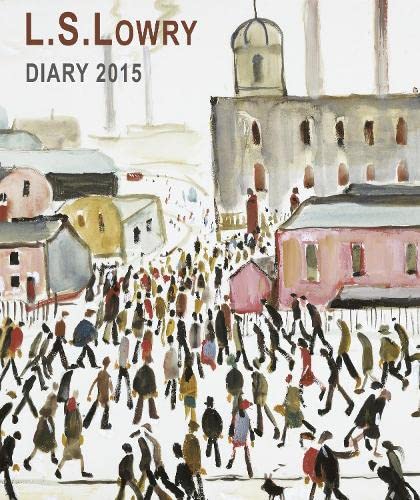 【中古】【未使用・未開封品】L.S. Lowry illustrated desk diary 2015