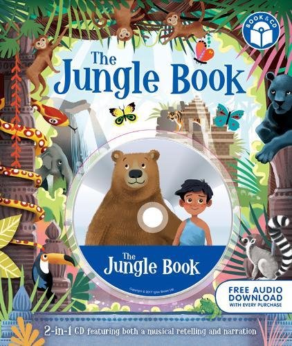 【中古】【未使用・未開封品】The Jungle Book (Book and CD)