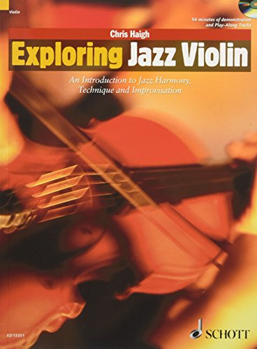 【中古】【未使用・未開封品】Exploring Jazz Violin: An Introduction to Jazz Harmony, Technique and Improvisation (Schott Pop Styles)