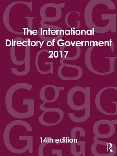 【中古】【未使用・未開封品】The International Directory of Government 2017
