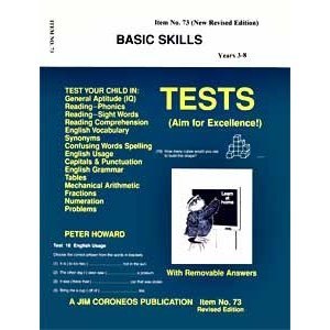 【中古】【未使用・未開封品】Basic Skills Tests (Dark Blue/Yellow/Black/White)