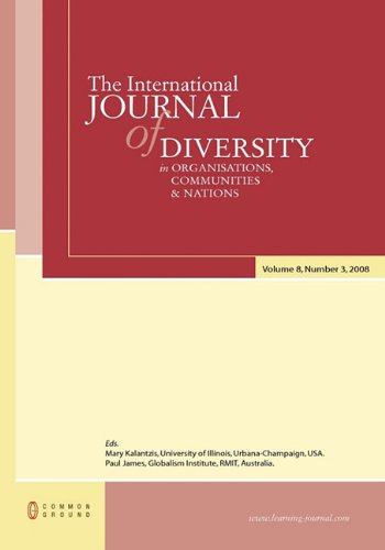 š̤ۡѡ̤ʡThe International Journal of Diversity in Organisations, Communities and Nations: Volume 8, Number 3