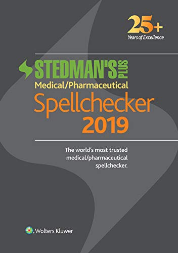 š̤ۡѡ̤ʡStedman's Plus 2019 Medical/Pharmaceutical Spellchecker (Standard)