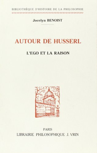 【中古】【未使用・未開封品】Autour De Husserl: L'ego Et La Raison (Bibliotheque D'histoire De La Philosophie)