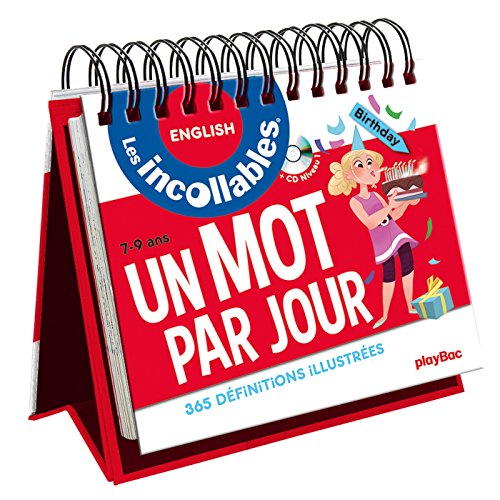 Les incollables - Un mot par jour - Anglais 7/9 ans