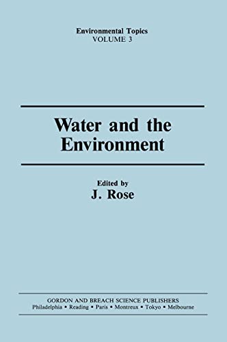 【中古】【未使用・未開封品】Water and the Environment (ENVIRONMENTAL TOPICS)