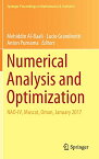 【中古】【未使用・未開封品】Numerical Analysis and Optimization: NAO-IV, Muscat, Oman, January 2017 (Springer Proceedings in Mathematics & Statistics, 235)