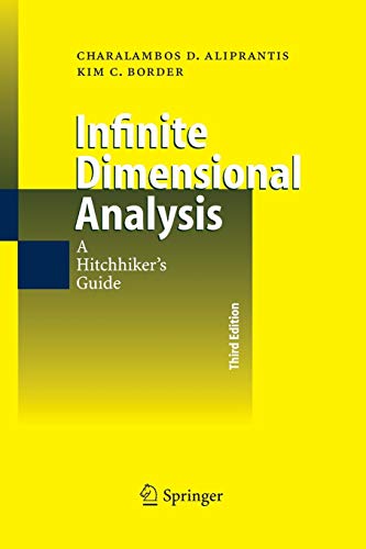 š̤ۡѡ̤ʡInfinite Dimensional Analysis: A Hitchhiker's Guide