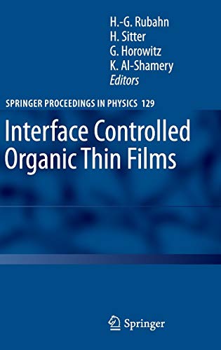 楽天AJIMURA-SHOP【中古】【未使用・未開封品】Interface Controlled Organic Thin Films （Springer Proceedings in Physics, 129）