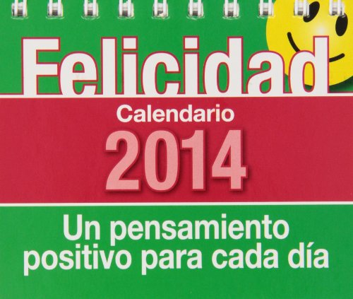【中古】【未使用・未開封品】Calendario de mesa 2014: Felicidad: un pensamiento positivo para cada d?a