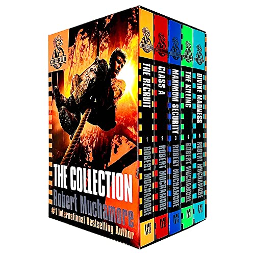 【中古】【未使用・未開封品】Cherub Series 1 Collection 5 Books Set (Books 1 To 5) By Robert Muchamore (Class A Divine Madness The Recruit The Killing Maximum Secur