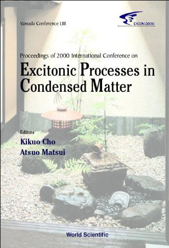 【中古】【未使用・未開封品】Proceedings of 2000 International Conference on Excitonic Processes in Condensed Matter