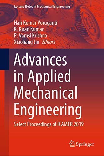 【中古】【未使用・未開封品】Advances in Applied Mechanical Engineering: Select Proceedings of ICAMER 2019 (Lecture Notes in Mechanical Engineering)