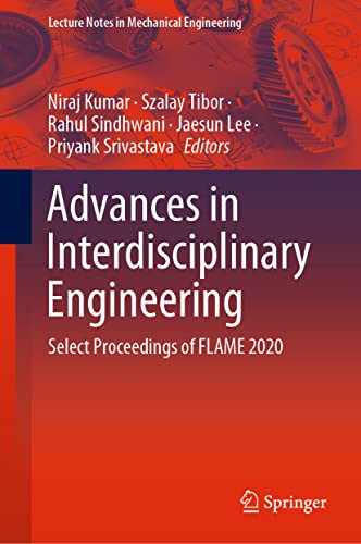 楽天AJIMURA-SHOP【中古】【未使用・未開封品】Advances in Interdisciplinary Engineering: Select Proceedings of FLAME 2020 （Lecture Notes in Mechanical Engineering）