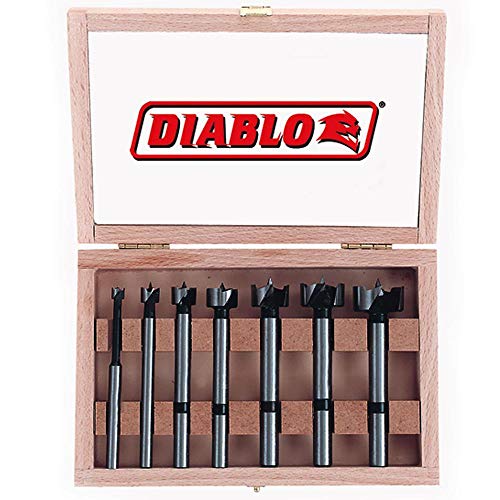 Freud FB-107 7-Piece Forstner Drill Bit Set by Freud
