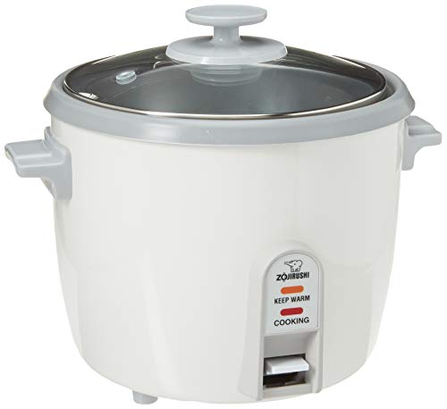 【中古】【未使用 未開封品】Zojirushi NHS-10 6-Cup (Uncooked) Rice Cooker/Steamer Warmer, White by Zojirushi