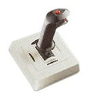 【中古】【未使用・未開封品】CH Flightstick 2-Button Joystick Black For IBM-PC/At by CH PRODUCTS [並行輸入品]