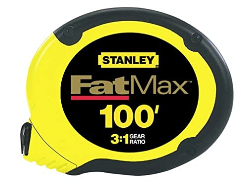 Stanley34-130FatMax Steel Tape Rule-100' STL TAPE RULE (並行輸入品)